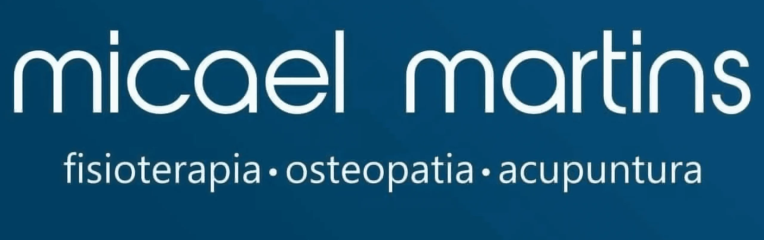 Logotipo Micael Martins Fisioterapia